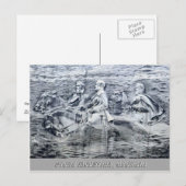 Het briefkaart van de Berg van de steen (Voorkant / Achterkant)