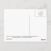 Het briefkaart van de Berg van de steen (Achterkant)