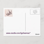 Het briefkaart van de beschermengel (Achterkant)