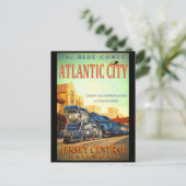 Het Briefkaart van de blauwe komeet (Staand voorkant)