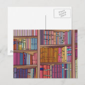 Het Briefkaart van de Boekenwurm (Voorkant / Achterkant)