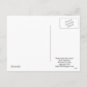 Het briefkaart van de Brief van de Valentijnsdag (Achterkant)