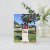 Het Briefkaart van de Brievenbus van het Rode Huis (Staand voorkant)