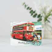 Het Briefkaart van de Bus van Londen (Staand voorkant)