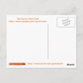 Het Briefkaart van de Cake van de Appelmoes van de (Achterkant)