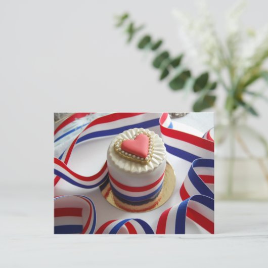 Het Briefkaart van de Cake van Frans Valentijn van (Staand voorkant)