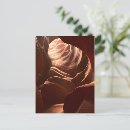 Het briefkaart van de Canion van de antilope (Staand voorkant)