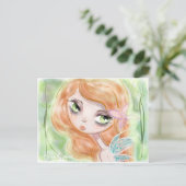 Het briefkaart van de CARTOON van de FEE (Staand voorkant)