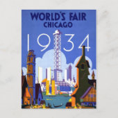 Het  Briefkaart van de Chicago World Fair (Voorkant)