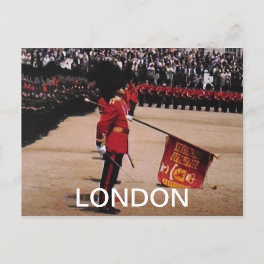 Het briefkaart van de Colors Londen (Voorkant)