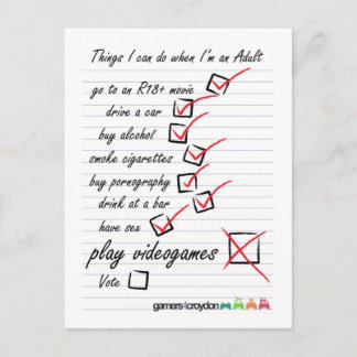 Het Briefkaart van de controlelijst