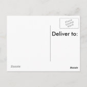 Het Briefkaart van de Cursus van het golf (Achterkant)