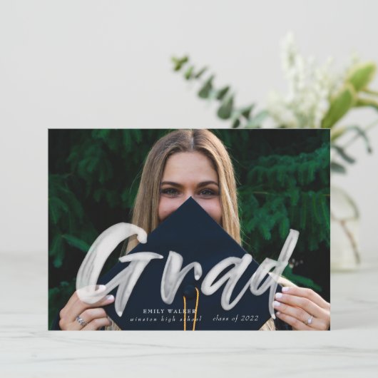 Het briefkaart van de de aankondigingsfoto van het (Staand voorkant)