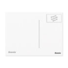 Het briefkaart van de de douanetekst van de