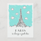 Het briefkaart van de de douanetekst van de (Voorkant)