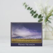 Het briefkaart van de de machtswolk van Reno (Staand voorkant)