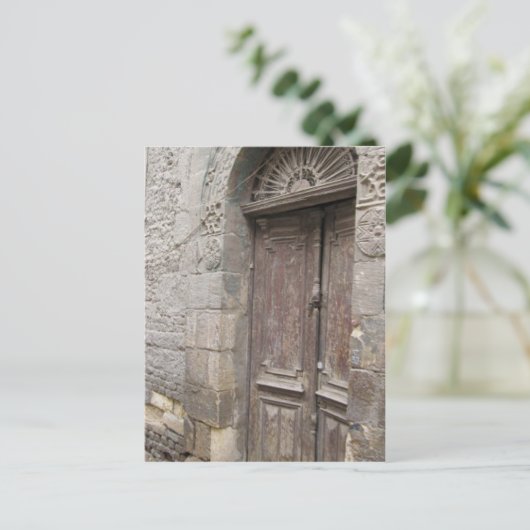 Het briefkaart van de Deur van de Architectuur van (Staand voorkant)