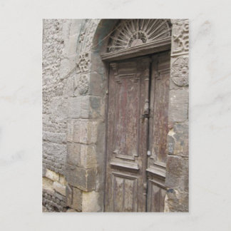 Het briefkaart van de Deur van de Architectuur van