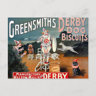 Het Briefkaart van de Dog Biscuits van Greensmith