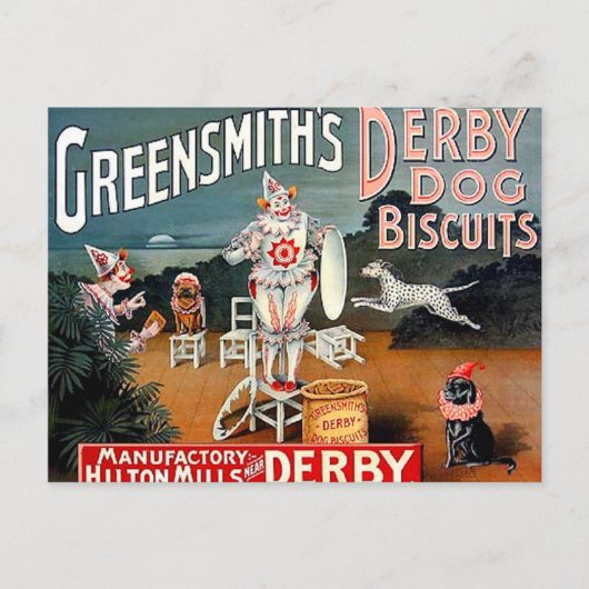 Het Briefkaart van de Dog Biscuits van Greensmith (Voorkant)