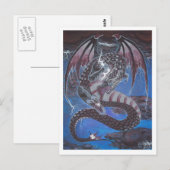 Het briefkaart van de Dragon van de Leider (Voorkant / Achterkant)