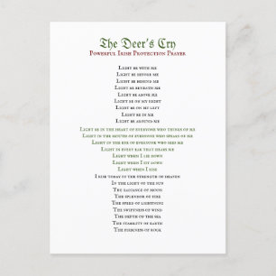 Het Briefkaart van de Droogmachine van de Deer