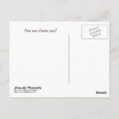 Het Briefkaart van de Duitse herder (Achterkant)