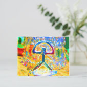 Het briefkaart van de Fanfare van Indalo (Staand voorkant)