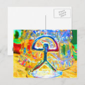 Het briefkaart van de Fanfare van Indalo (Voorkant / Achterkant)