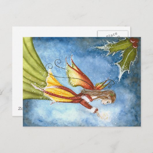 Het Briefkaart van de Fee van de Geest van (Voorkant / Achterkant)