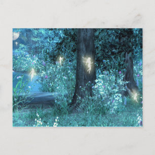 Het Briefkaart van de Fee van de tuin
