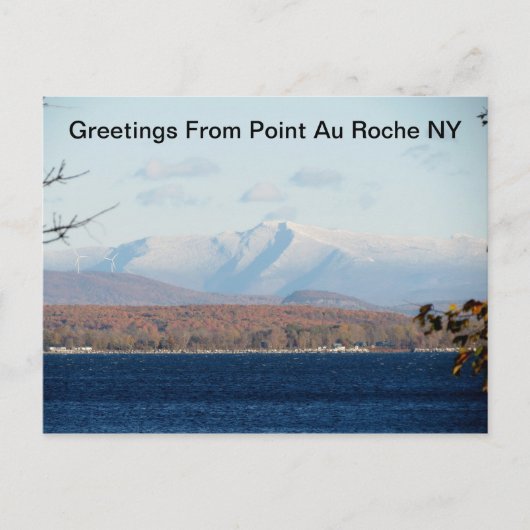 Het Briefkaart van de Foto van Adirondacks (NY) (Voorkant)