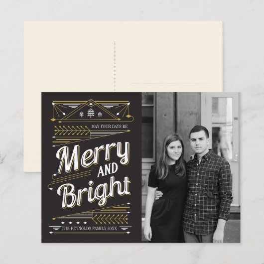 Het Briefkaart van de Foto van de Vakantie van het (Voorkant / Achterkant)