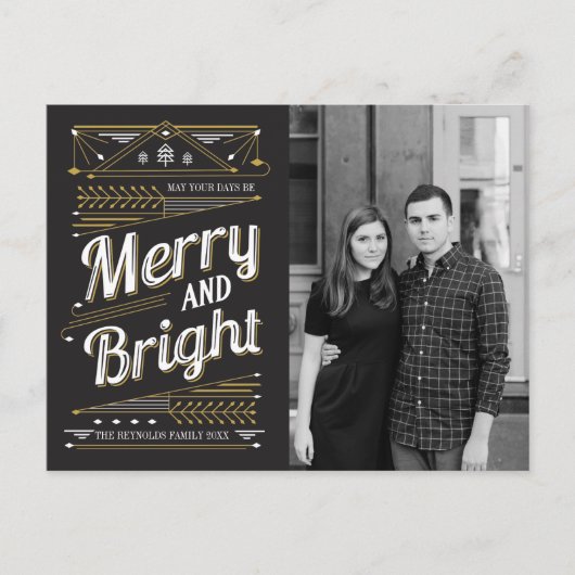 Het Briefkaart van de Foto van de Vakantie van het (Voorkant)