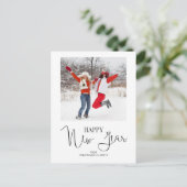 Het Briefkaart van de Foto van het eenvoudige (Staand voorkant)