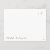 Het Briefkaart van de Foto van het Kampvuur van de (Achterkant)