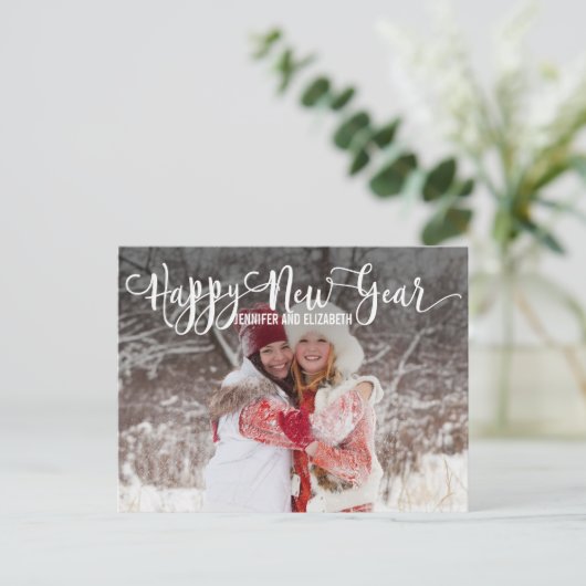 Het Briefkaart van de Foto van het Moderne Manuscr (Staand voorkant)