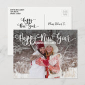 Het Briefkaart van de Foto van het Moderne Manuscr (Voorkant / Achterkant)