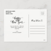 Het Briefkaart van de Foto van het Moderne Manuscr (Achterkant)