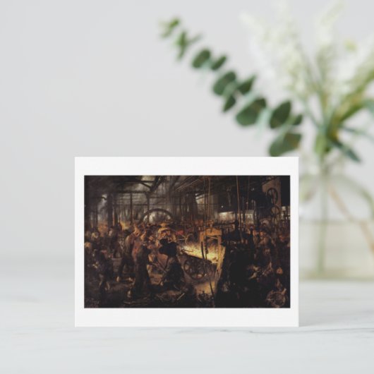 Het briefkaart van de Foundry (Staand voorkant)