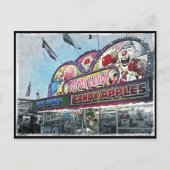 Het Briefkaart van de "gesponnen suiker" (Voorkant)