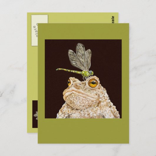 het briefkaart van de goot (Voorkant / Achterkant)