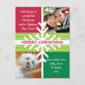 HET BRIEFKAART VAN DE GROET VAN DE FOTO:: (Voorkant)