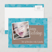 HET BRIEFKAART VAN DE GROET VAN DE FOTO:: brutale (Voorkant / Achterkant)