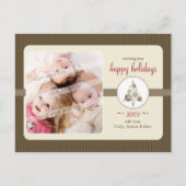 HET BRIEFKAART VAN DE GROET VAN DE FOTO:: moderne (Voorkant)