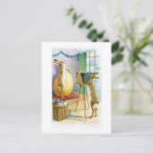 Het Briefkaart van de Groet van het Portret van de (Staand voorkant)