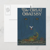 Het briefkaart van de Grote Goatsby (Voorkant / Achterkant)