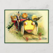 Het  Briefkaart van de Halloween Lantern (Voorkant)