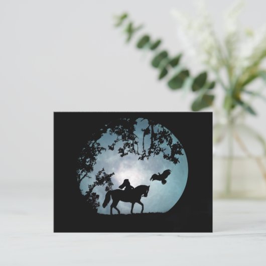 Het Briefkaart van de Halloween zonder kop (Staand voorkant)