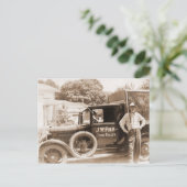 Het Briefkaart van de Handelaar van de troep (Staand voorkant)